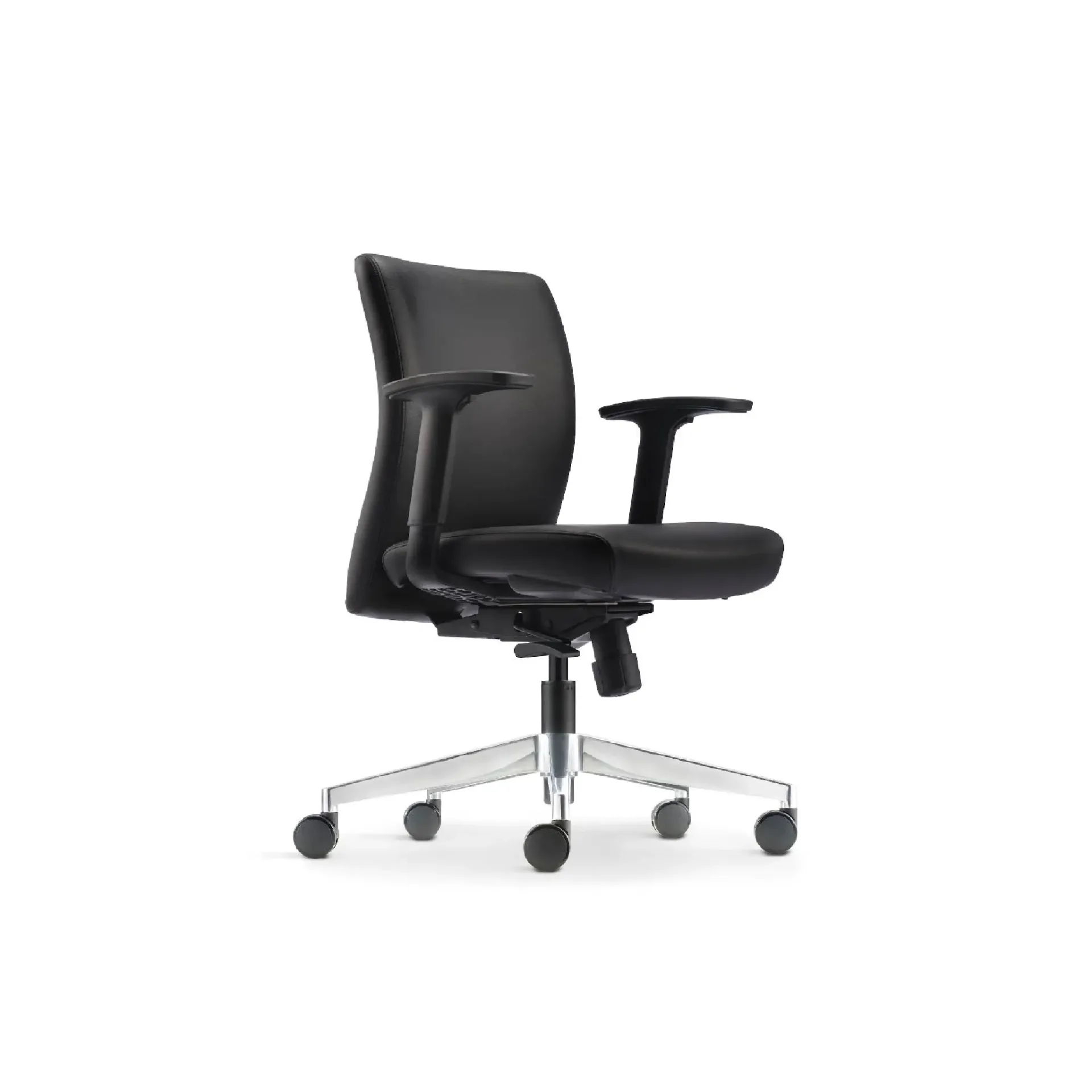 Crew Chair (Medium Back) (Fabric, Nylon, Fixed Armrest)