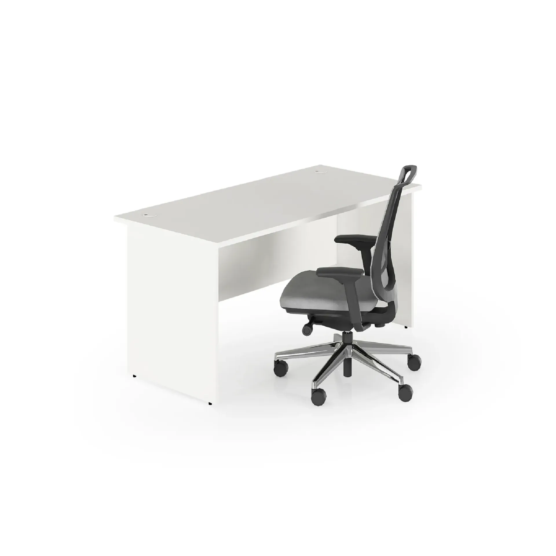 Kayu II Table (1200, White, White)
