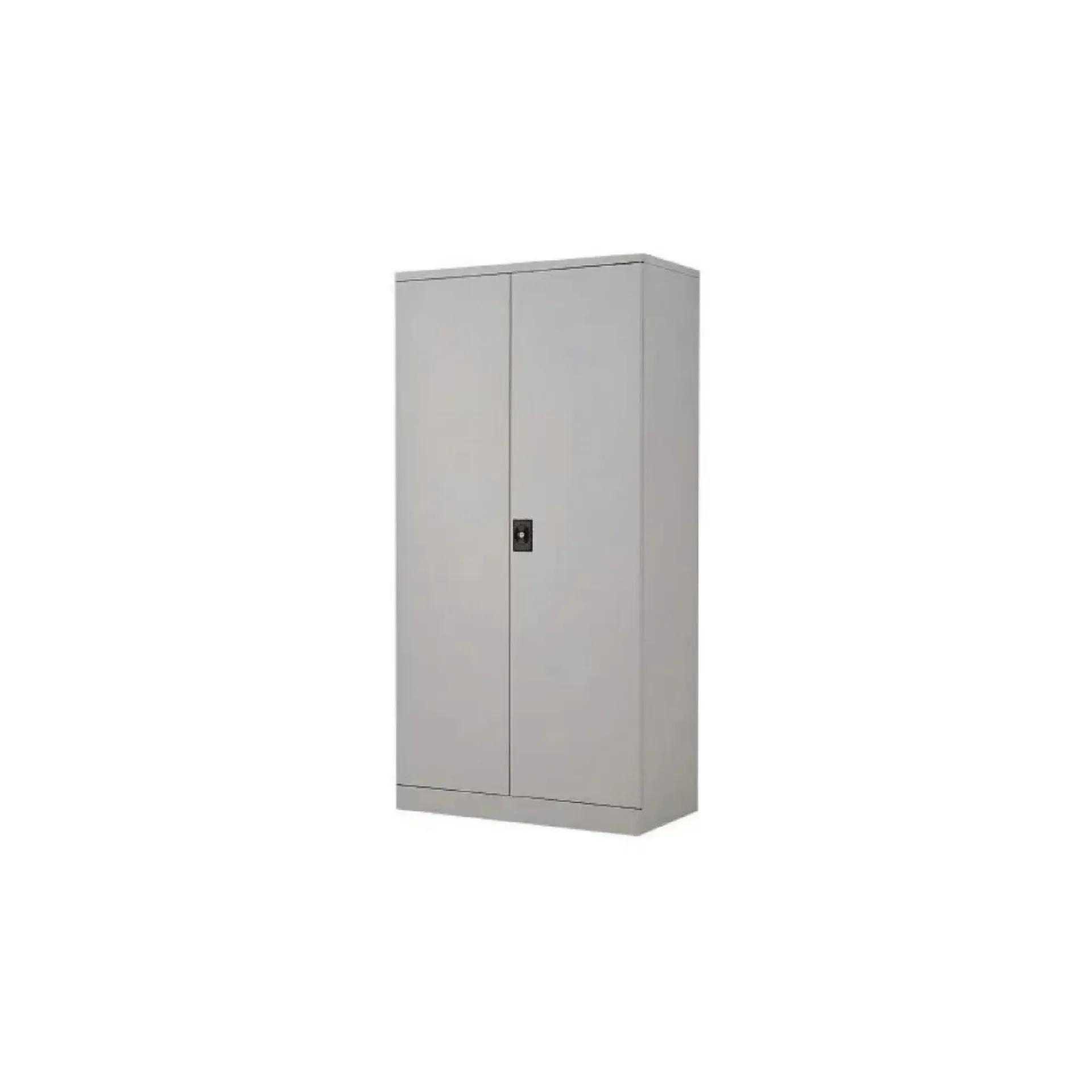 Full Height Steel Cupboard (Light Grey, Open Shelf)